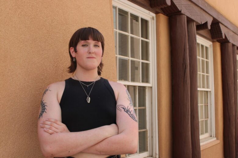UNM senior Kylie Pucella says the uptick in anti-trans laws has made her worried about her own care.