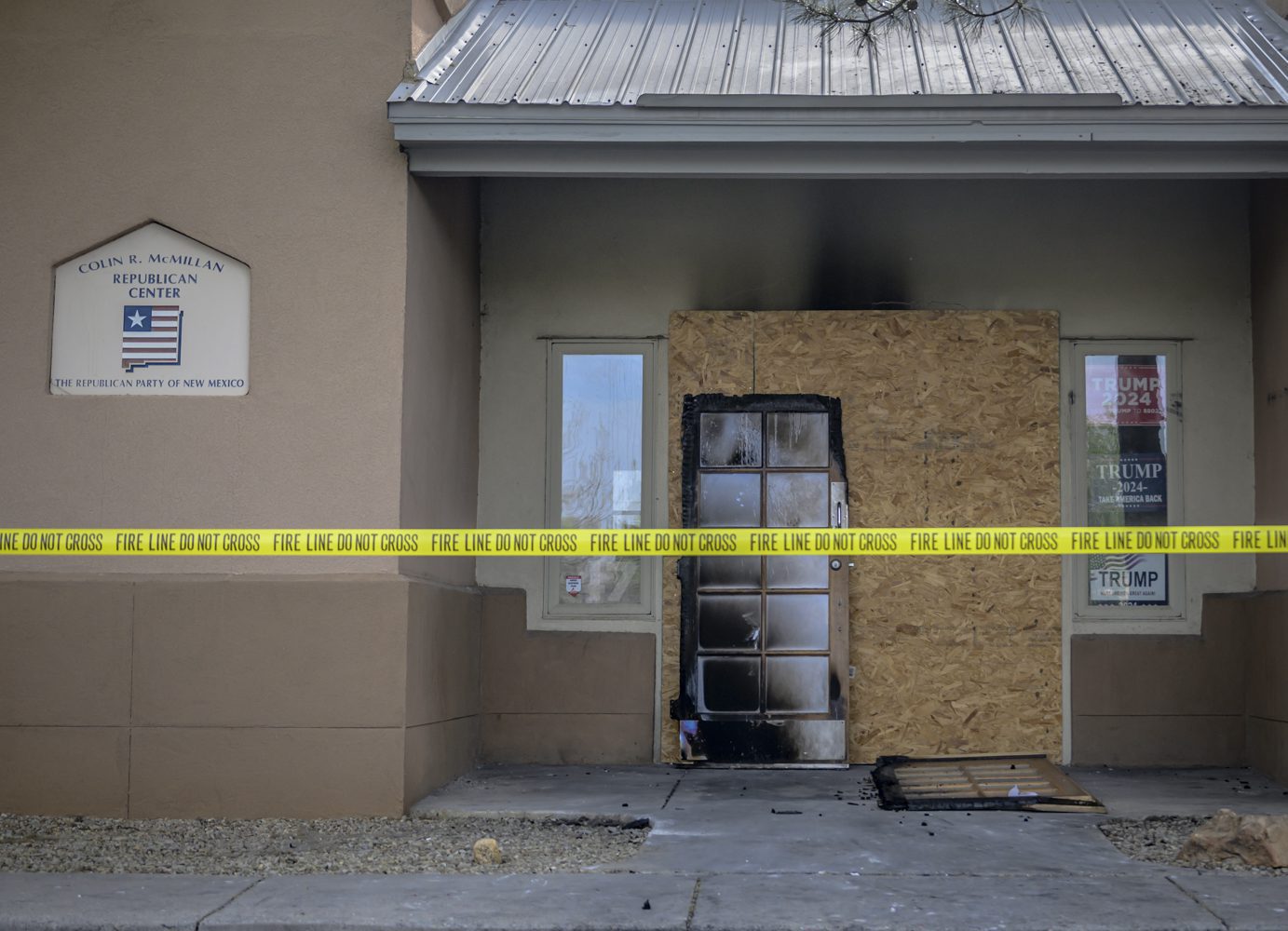 ABQ man charged in Tesla, GOP arsons - New Mexico Political Report
