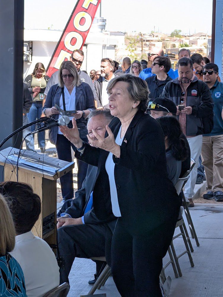 American Federation of Teachers president Randi Weingarten at the opening of RioTECH in Rio Rancho. Kevin Hendricks/nm.news
