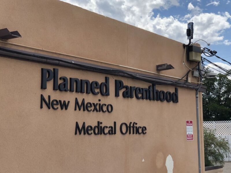 A Planned Parenthood of the Rocky Mountains clinic in Albuquerque