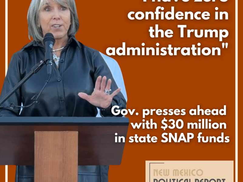 “I have zero confidence in the Trump administration”: Gov. presses ahead with $30 million in state SNAP funds