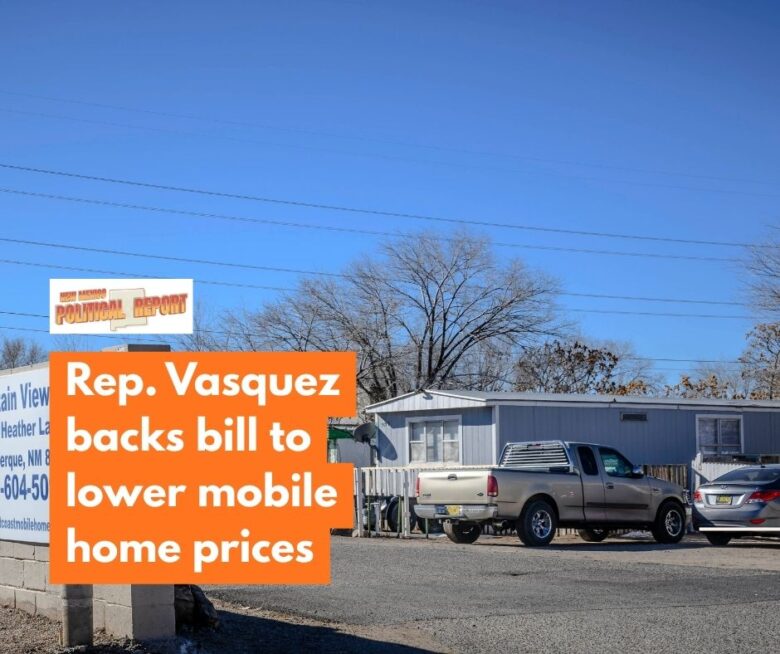 Pictured is the Mountain View Mobile Home Park located off 2nd street in Albuquerque’s Mountain View neighborhood. Photo by Roberto E. Rosales/ City Desk Abq