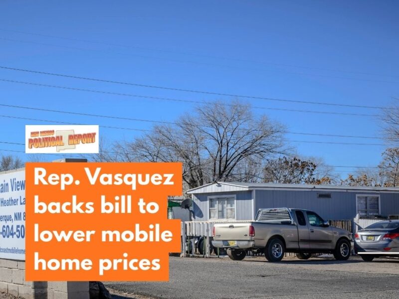 Pictured is the Mountain View Mobile Home Park located off 2nd street in Albuquerque’s Mountain View neighborhood. Photo by Roberto E. Rosales/ City Desk Abq