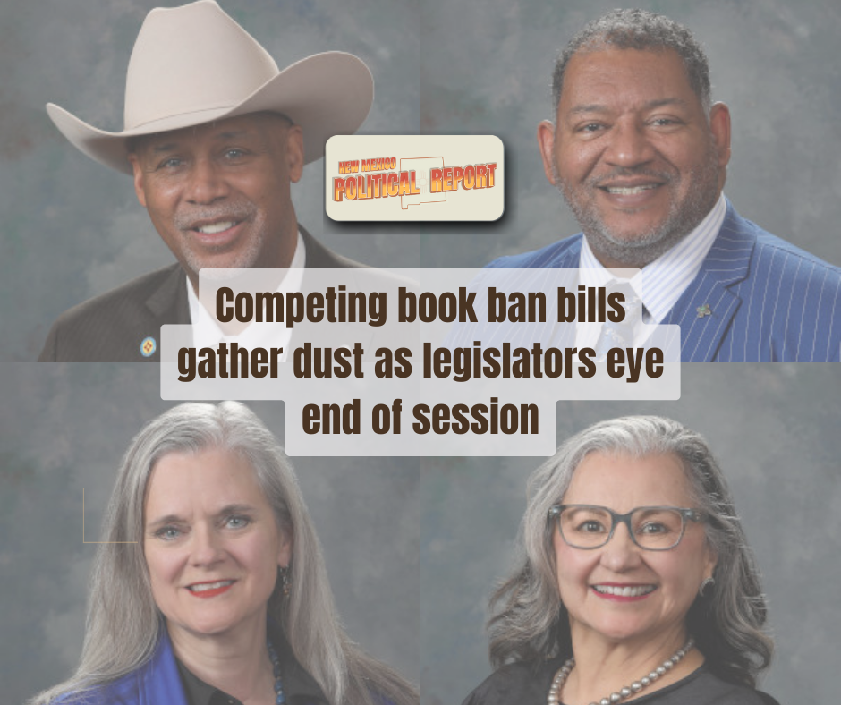 Competing book ban bills gather dust on the shelf as legislators look toward session end