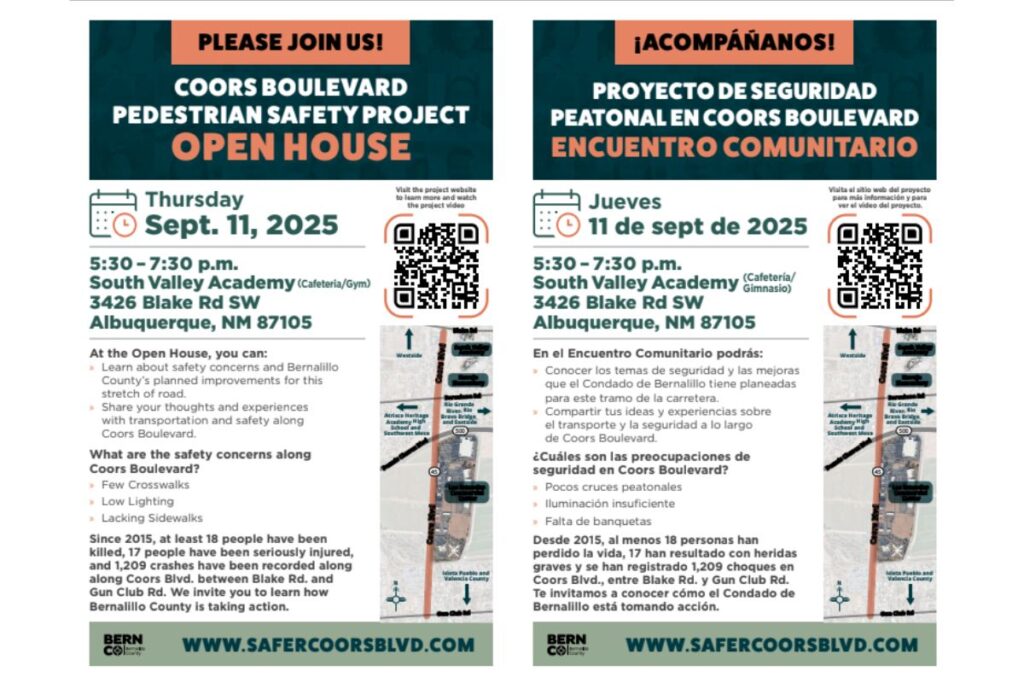 Pictured is a speed camera set up along Gibson Blvd in SE Albuquerque. January 17th, 2024. Photo by Roberto E. Rosales/The City Desk