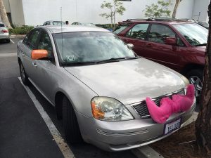 An Uber/Lyft car. Photo Credit: TheTruthAbout  cc