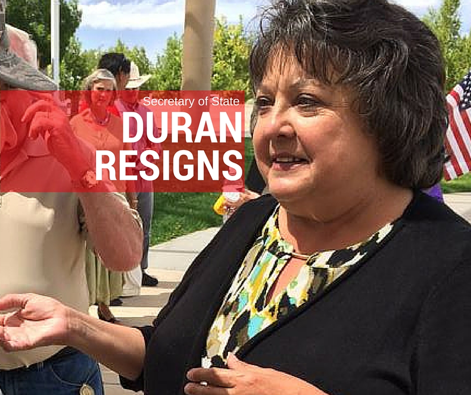 Dianna Duran resigns as Secretary of State