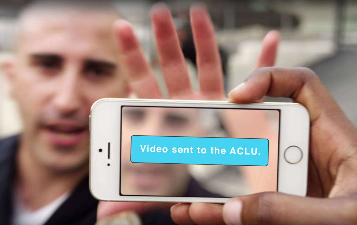 ACLU launches app to record incidents with police