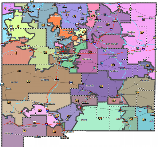 Bipartisan redistricting plan moves forward in New Mexico