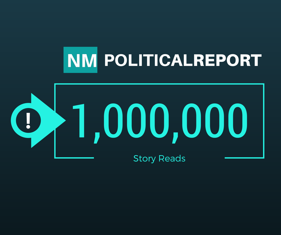 What happens when political news is read 1,000,000 times in NM? (We just found out)