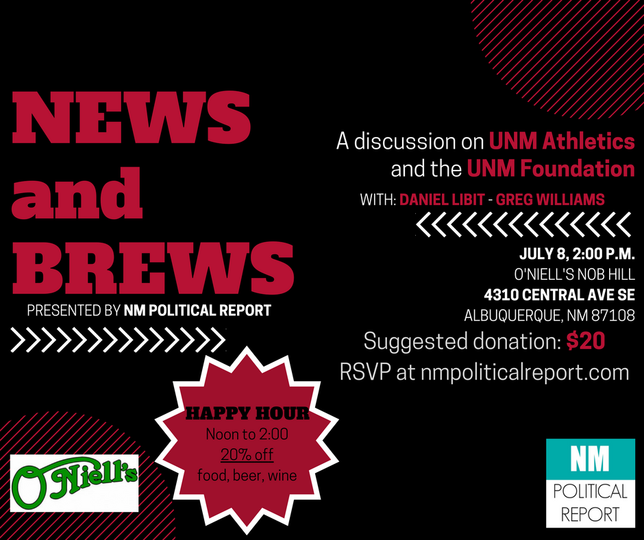 News and Brews: A discussion on UNM Athletics and open records