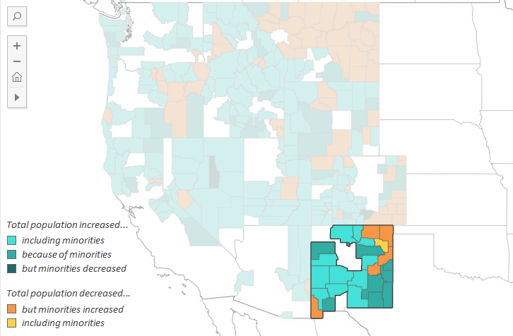 Report shows minorities driving rural growth in NM, rest of western U.S.