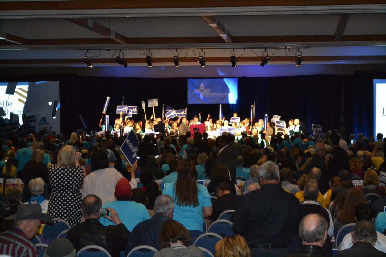 Dems select favorite candidates in state convention