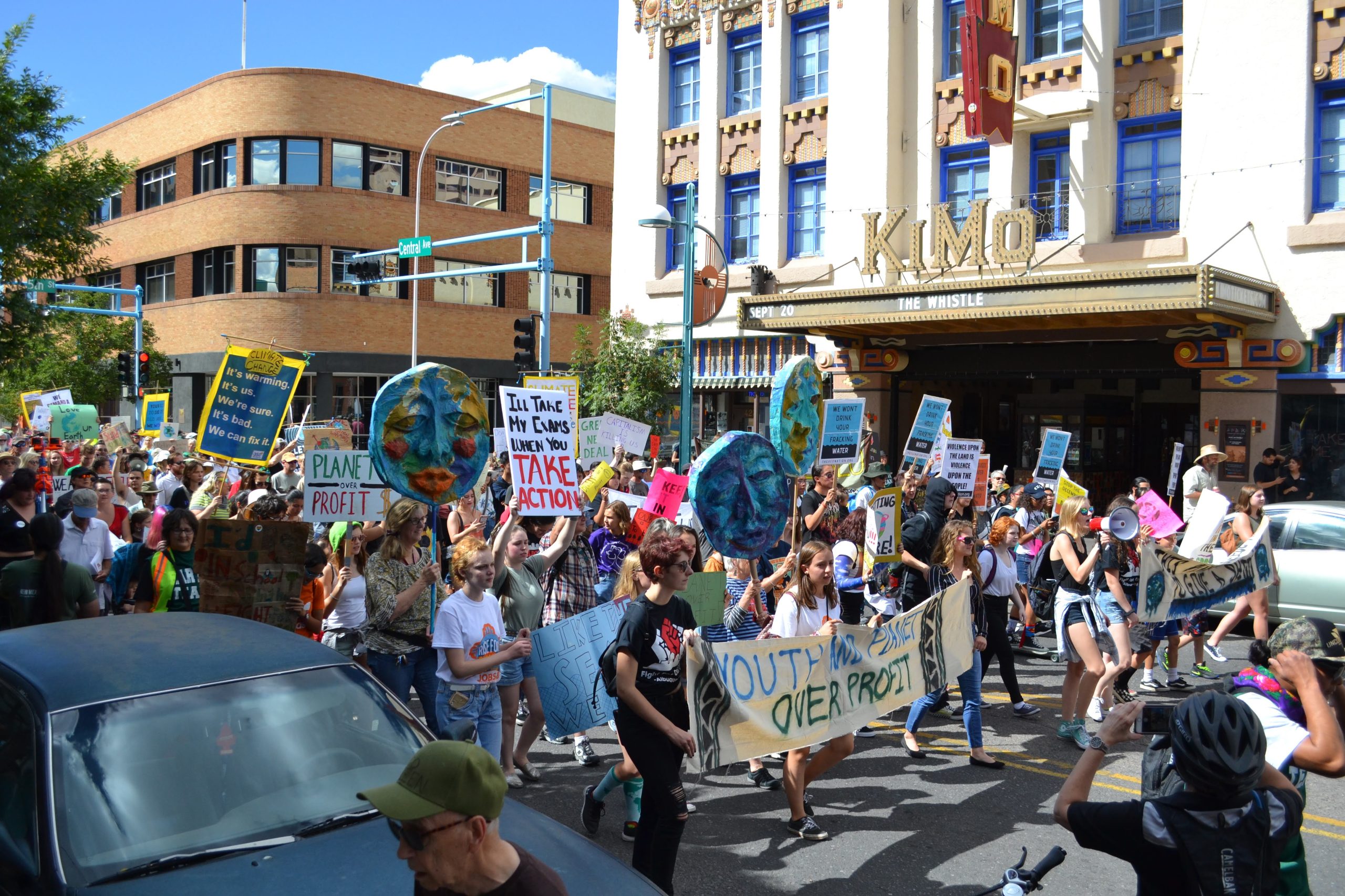 Climate rally in ABQ includes calls for action