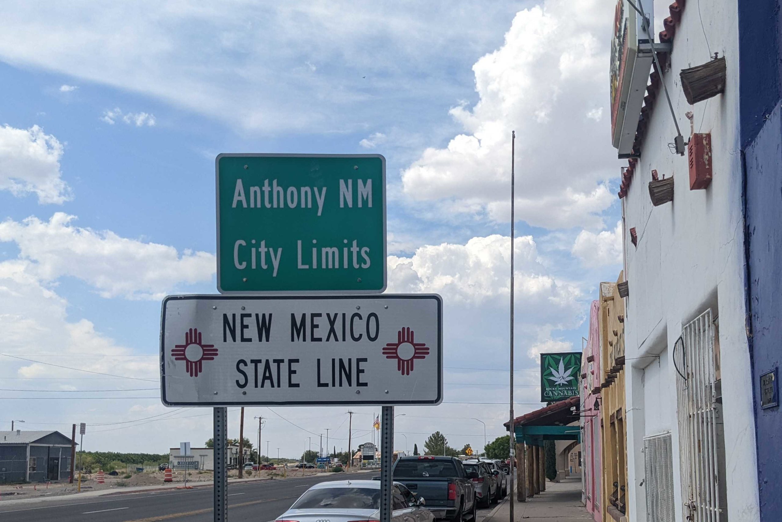 New Mexico communities bordering Texas hope to capitalize on cannabis sales