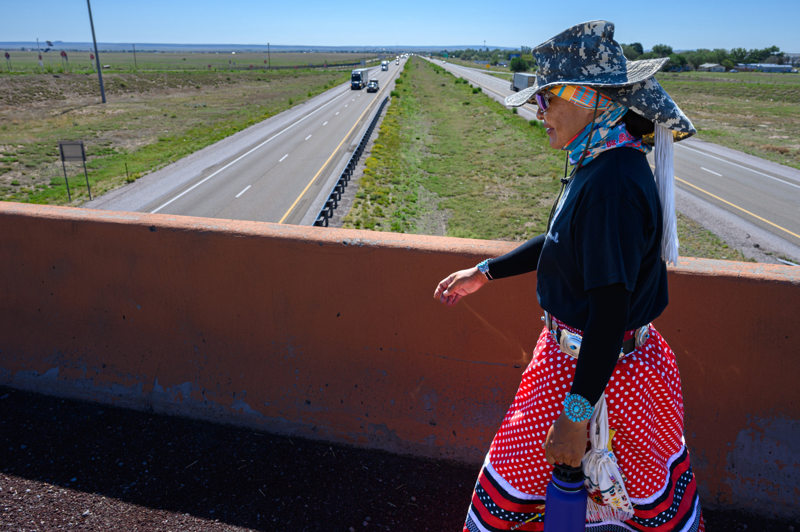 Niece of vanished Navajo woman embarks on 2,100-mile walk to call attention to missing and murdered indigenous women crisis