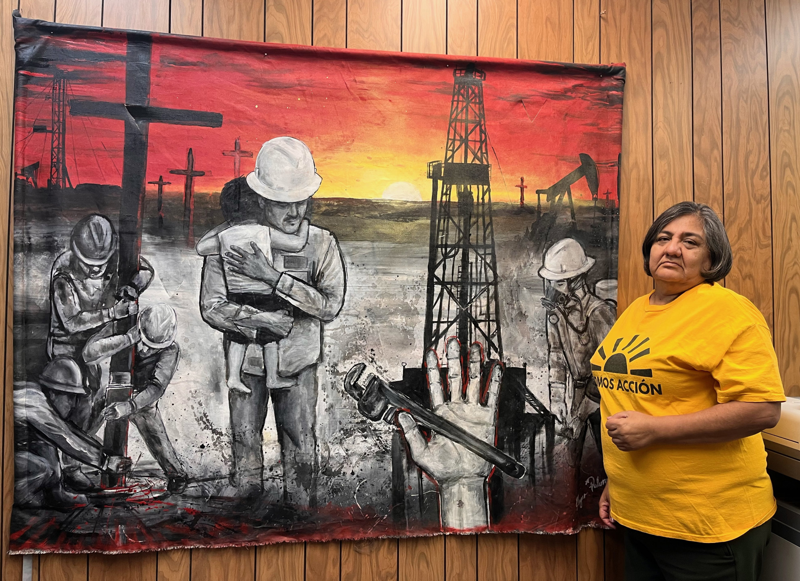 Immigrant oil workers in NM support a shift to clean energy