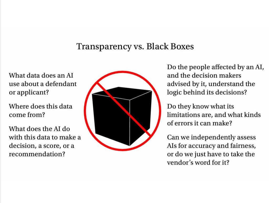 Legislators hear talk on AI transparency measures