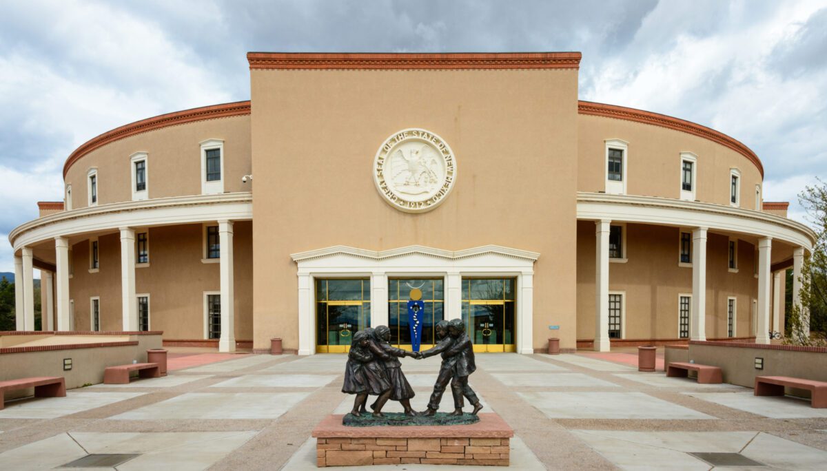 Photo of the State Capitol aka Roundhouse