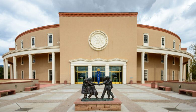 The New Mexico State Capitol building, known as the Roundhouse. (Courtesy photo)