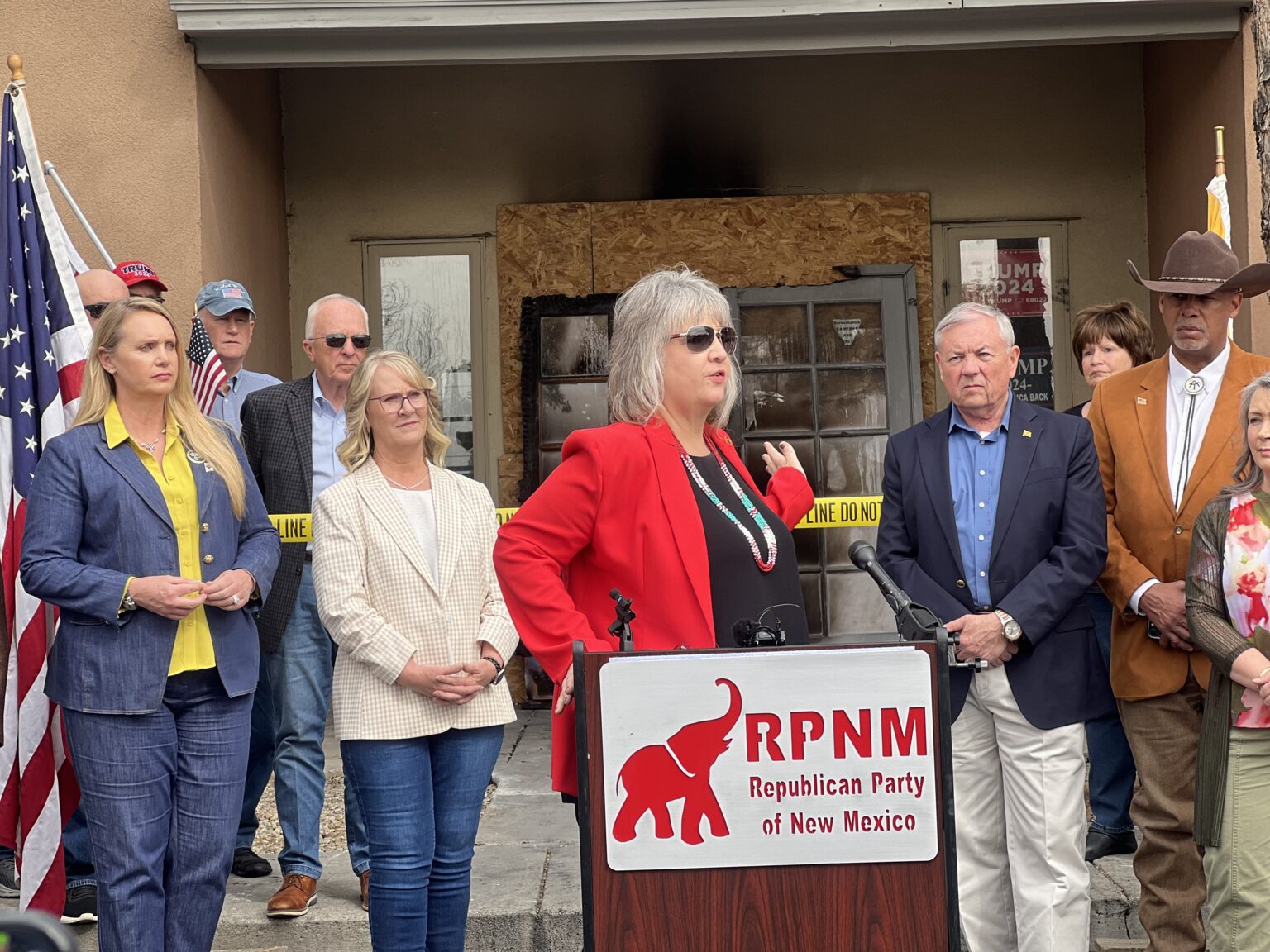 NM GOP renews call for special session on crime after alleged arson at ...