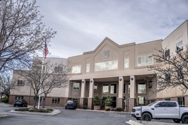The U.S. Forest Service building in Albuquerque, New Mexico. Photo by Roberto E. Rosales / City Desk Abq
