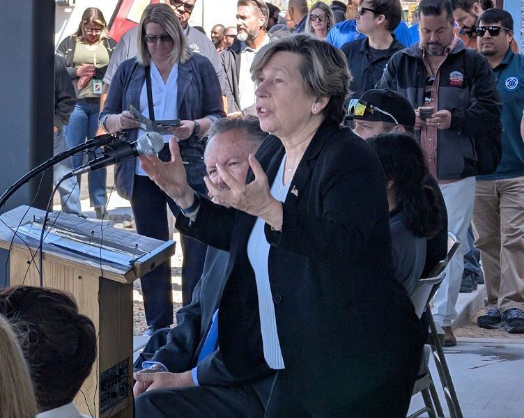 American Federation of Teachers president Randi Weingarten at the opening of RioTECH in Rio Rancho. Kevin Hendricks/nm.news