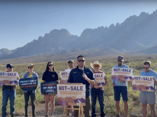 Vasquez rallies to save Organ Mountains-Desert Peaks Monument from proposed GOP sell-off
