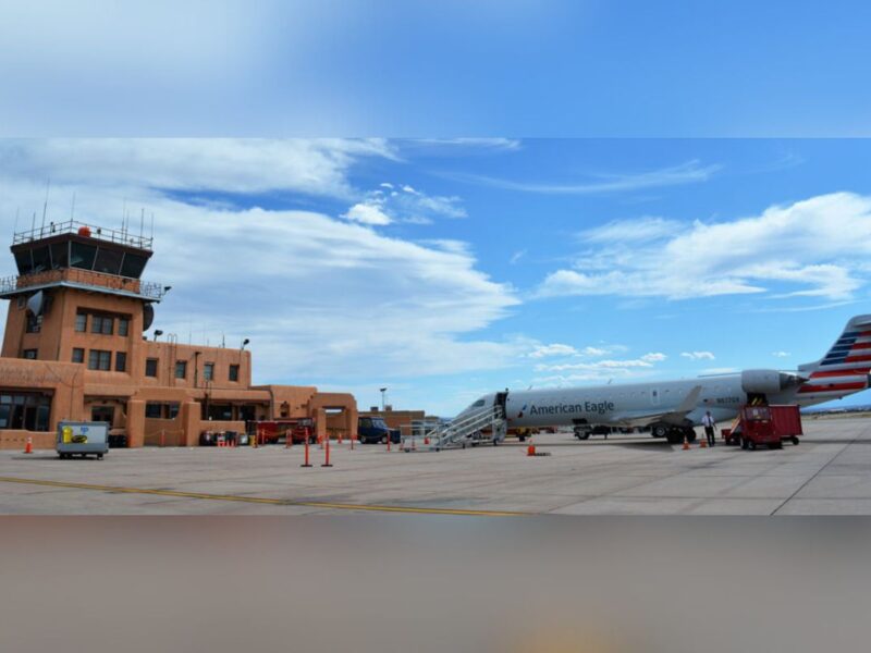 The Santa Fe Regional Airport will receive over $4 million to fund the second phase of reconstruction projects and the design phase of a new project to improve the airfield light system. (Courtesy photo)
