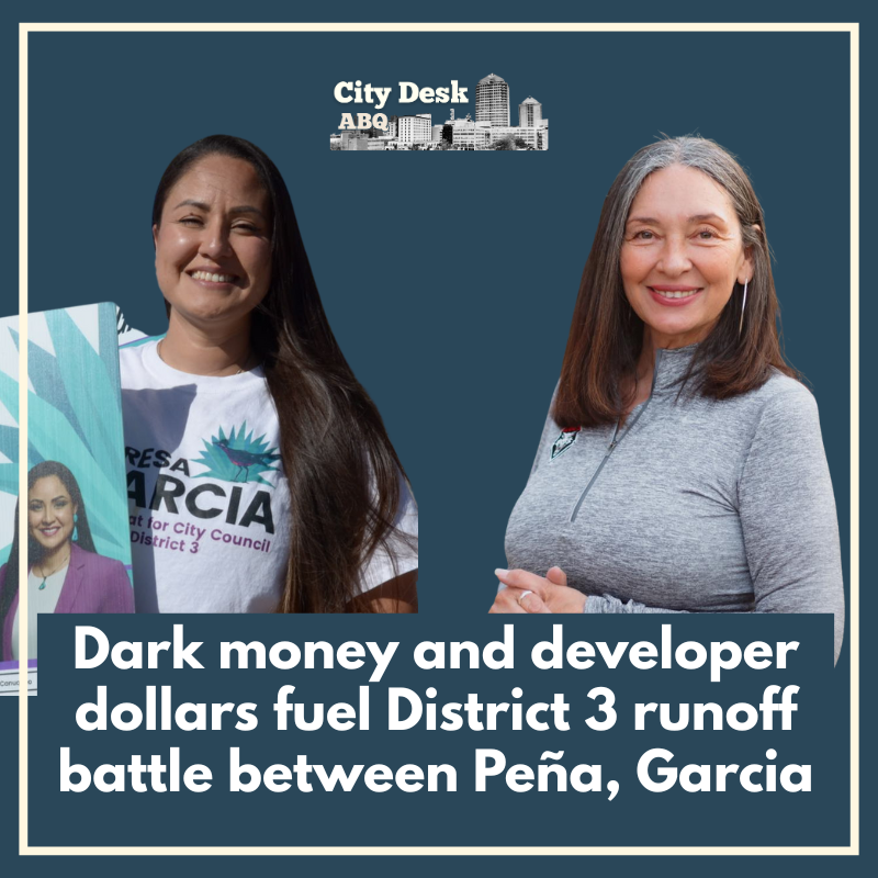Dark money and developer dollars fuel District 3 runoff battle between Peña, Garcia