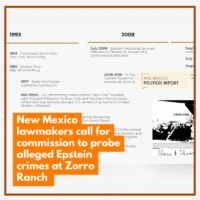 New Mexico lawmakers call for commission to probe alleged Epstein