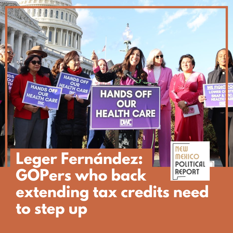 Leger Fernández: GOPers who back extending tax credits need to step up 
