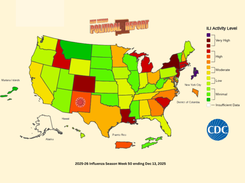 Flu hospitalizations eclipse COVID as flu season hits New Mexico