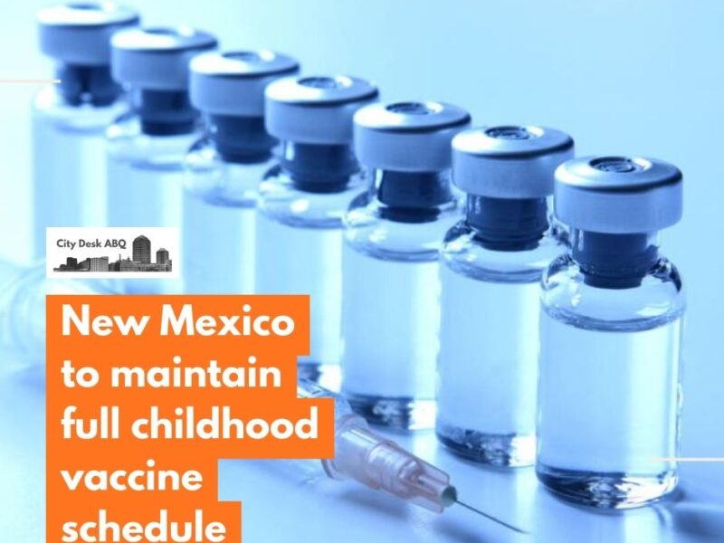 New Mexico to maintain full childhood vaccine schedule despite federal rollback