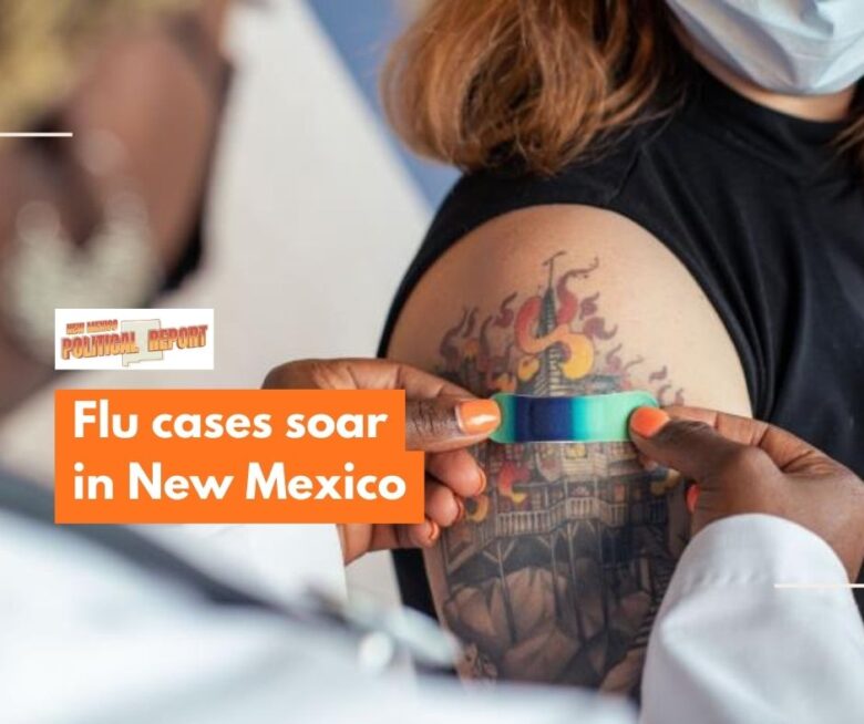 With flu season ramping up in New Mexico, state health officials say now is the time to get vaccinated. This is especially the case for young children, older adults, and anyone with underlying health conditions. (Courtesy of CDC/ Brandon Clifton)