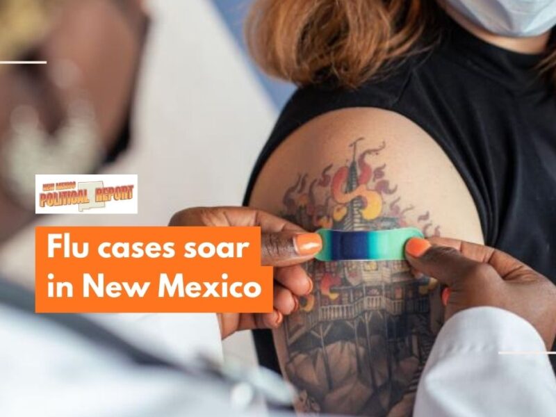 With flu season ramping up in New Mexico, state health officials say now is the time to get vaccinated. This is especially the case for young children, older adults, and anyone with underlying health conditions. (Courtesy of CDC/ Brandon Clifton)