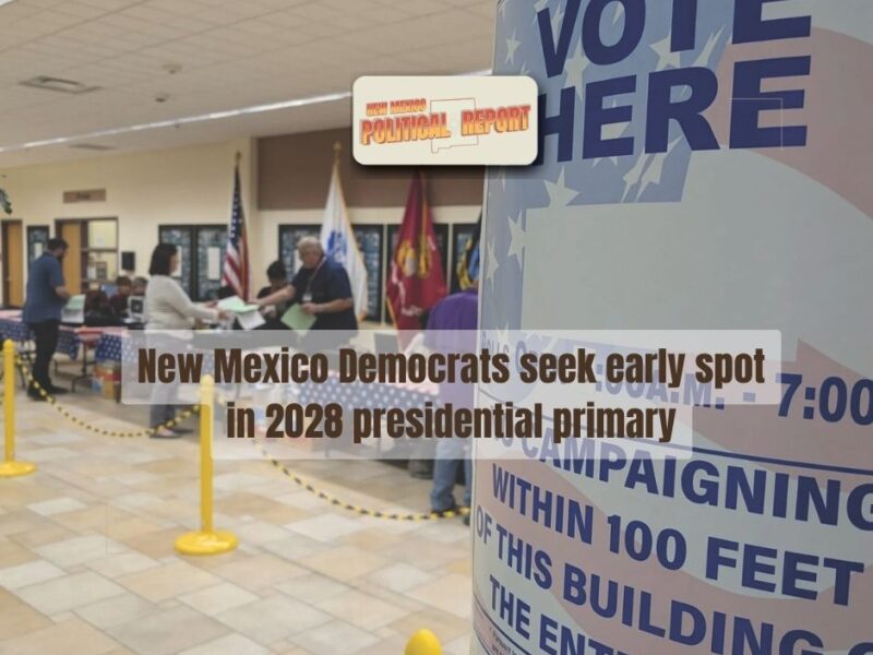 The Democratic Party of New Mexico has applied to the Democratic National Committee to move the state's presidential primary ahead of Super Tuesday, seeking to give its diverse electorate a larger voice in selecting the party's 2028 nominee.
