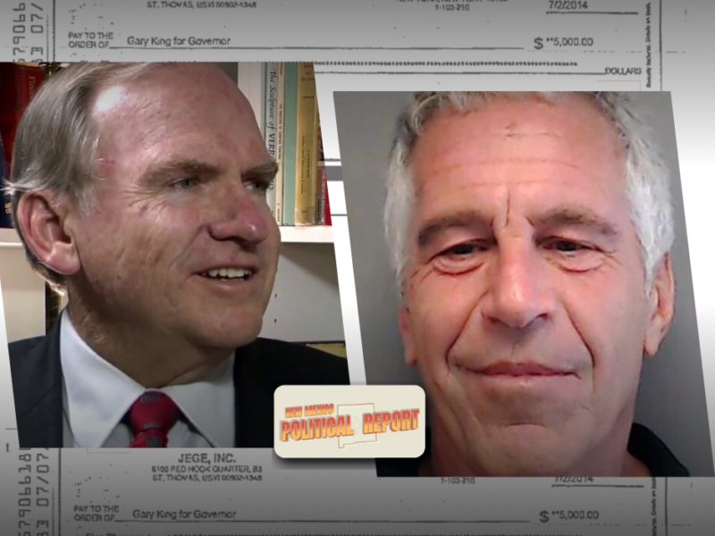 Gary King campaigned on prosecuting child sex offenders – while courting Epstein at lunch and accepting donations through companies designed to avoid “press coverage” for King