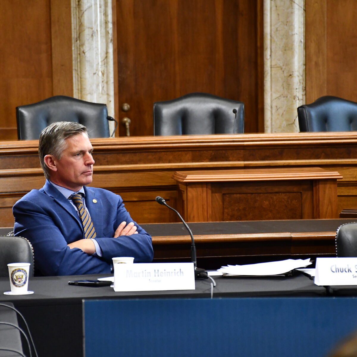 Heinrich, breaking with most Dems., will vote yes on Mullin to lead DHS