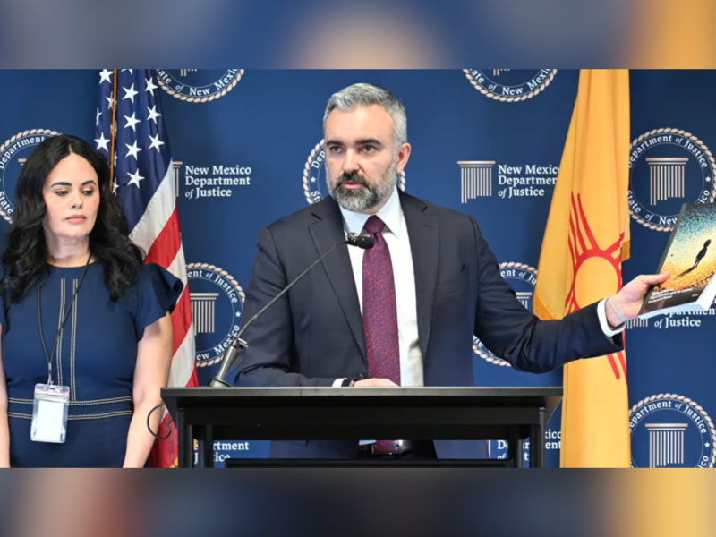 Attorney General Raúl Torrez released a report Wednesday and filed a lawsuit in Santa Fe District Court seeking to bar CYFD from using confidentiality statutes to shield itself from oversight and retaliate against foster parents and caregivers who raise concerns. (Screengrab from YouTube)