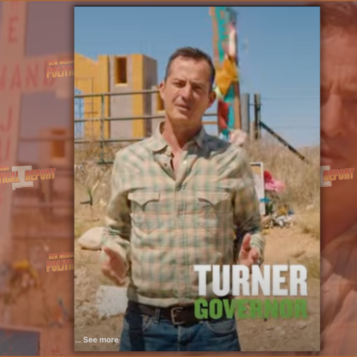 In new ad outside Epstein’s Zorro Ranch, Turner promises accountability and takes early swipe at Deb Haaland
