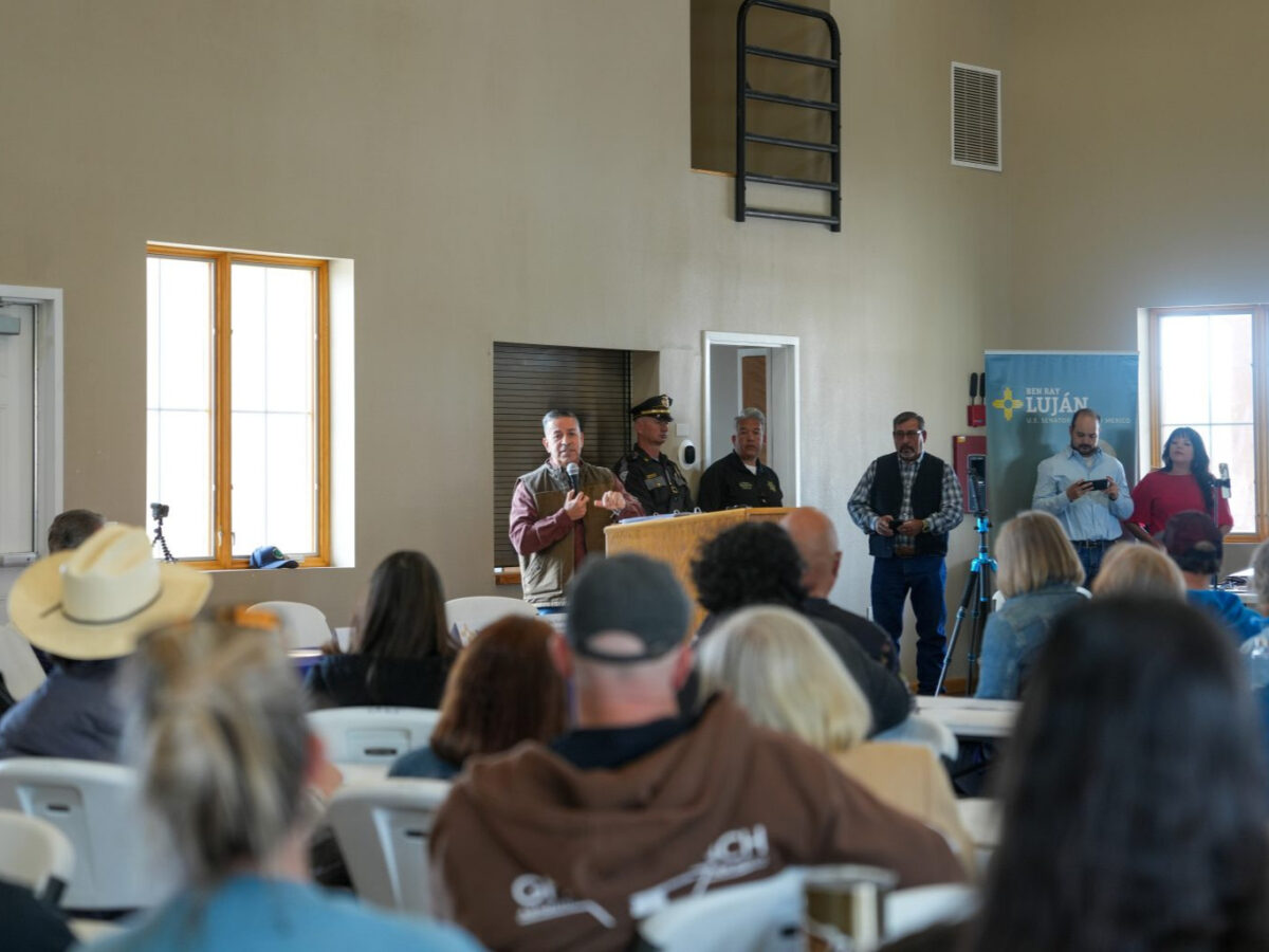 Luján meets with northern New Mexico communities to organize against uranium drilling in Chama watershed