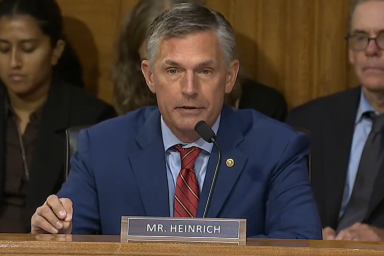 U.S. Senator Martin Heinrich (D-N.M.) pressed Jay Clayton, U.S. Attorney for the Southern District of New York and nominee to be the Director of National Intelligence (DNI), on the U.S. Department of Justice’s (DOJ) refusal to provide evidence related to Jeffrey Epsein’s alleged crimes at Zorro Ranch in New Mexico to the New Mexico Attorney General.