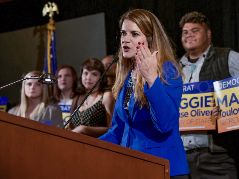 New Mexico Secretary of State Maggie Toulouse Oliver. Photo by Roberto E. Rosales / City Desk Abq