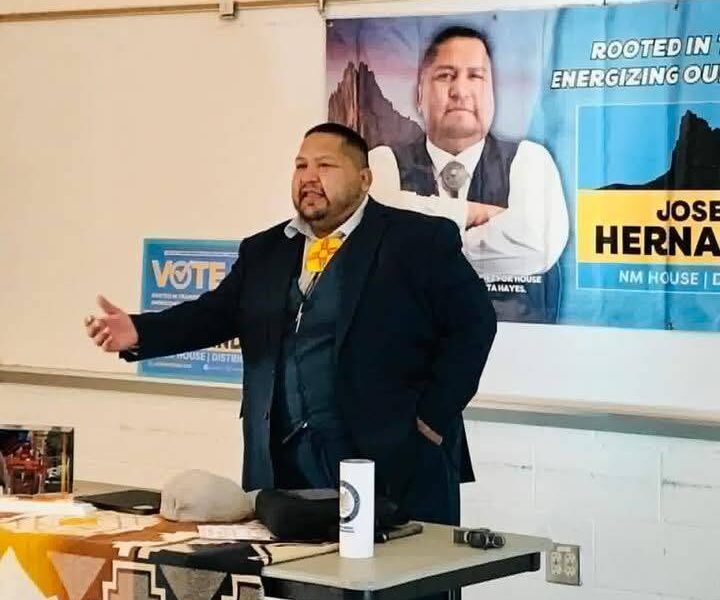 State Rep. Joseph Hernandez, a Democrat, from Shiprock