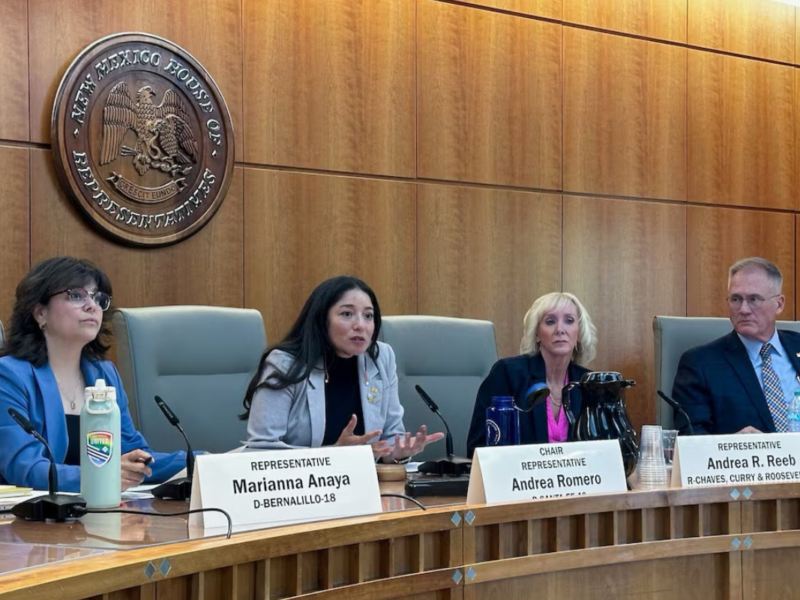 From left, Marianna Anaya, Chair Andrea Romero, Andrea Reeb and Bill Hall were appointed in February to serve on the Survivors' Truth Commission. (Courtesy photo)