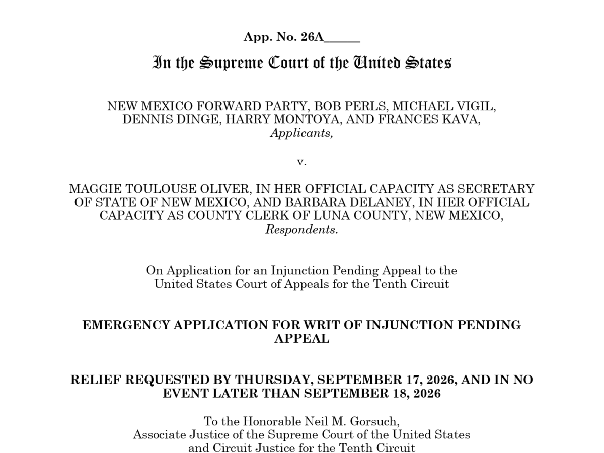 Forward Party SCOTUS petition