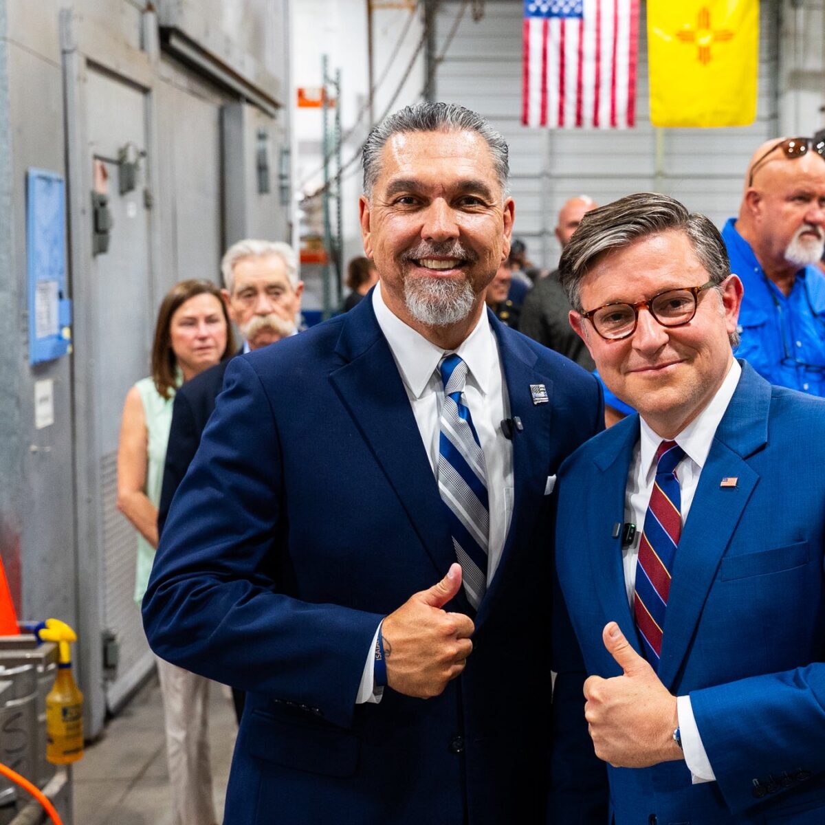 U.S. House Speaker Johnson returns to New Mexico for GOP congressional hopeful’s fundraiser