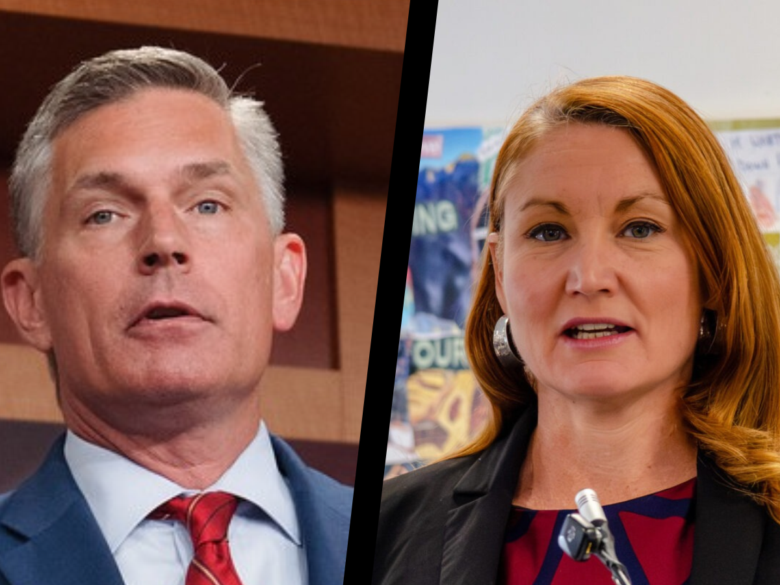Martin Heinrich and Melanie Stansbury