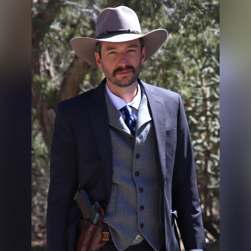 BernCo candidate defends wearing Confederate flag as symbol of ‘open rebellion’ against the government as he pushes ‘America only’ agenda in campaigns